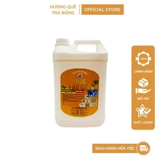 Lau Sàn Dứa Đậm Đặc Can 5 Lít - Hương Quế Trà Bồng