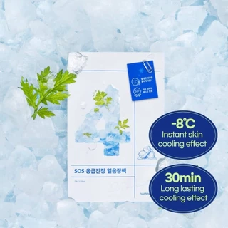 Mặt Nạ Giấy Làm Dịu Da Numbuzin No.4 Icy Soothing Sheet Mask – Cấp Ẩm, Giảm Đỏ, Mát Lạnh Tức Thì