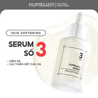 Serum Làm Mềm Da Numbuzin No.3 – Phục Hồi Da, Cấp Ẩm Sâu, Dịu Nhẹ Cho Da Nhạy Cảm (50ml)