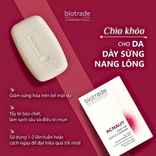 Xà Phòng Biotrade Acnaut - Hỗ Trợ Giảm Mụn Lưng, Kiểm Soát Dầu & Giảm Tình Trạng Lỗ Chân Lông 100g