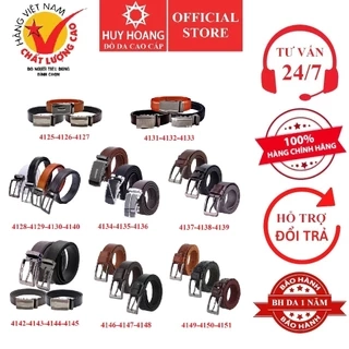 Dây nịt nam da bò nhiều loại nhiều màu HP4125-28-31-34-37-42-46-49