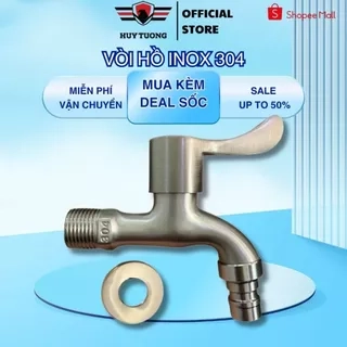 Vòi nước tay gạt và vòi hồ với thiết kế tiêu chuẩn và dễ dàng tháo lắp - HUY TUONG