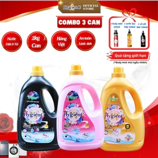 Nước giặt xả HygienC Plus+ 2 trong 1 - Khối lượng 2Kg - CB2CP1