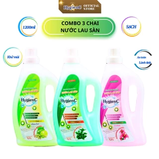 Nước lau sàn nhà HygienC - Dung tích 1200ml Làm Sạch
