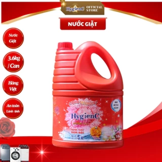 Nước giặt HygienC đậm đặc khối lượng 3.6Kg  - HC2
