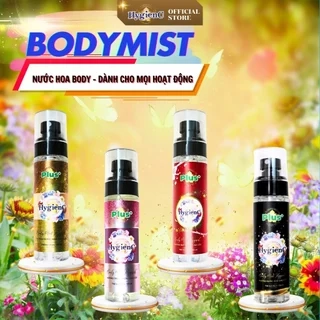 Nước hoa Bodymist HygienC Nam Nữ Toàn Thân Lưu Hương 6 Giờ 105ml (Chai)