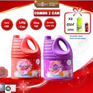 Nước giặt xả vải đậm đặc HygienC 3.6Kg