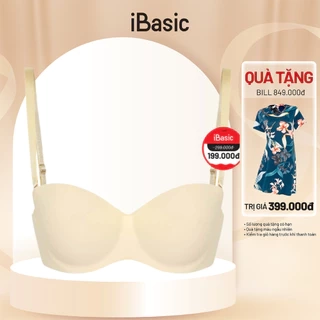 Áo ngực su iBasic có gọng không đường may mút vừa cup ngang phom đúc BRAW098