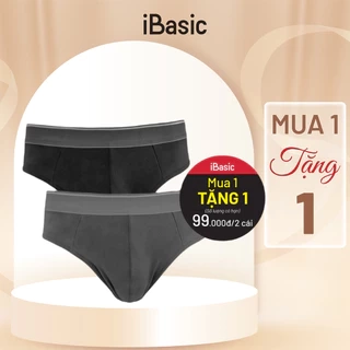 Pack 2 combo quần lót nam iBasic brief thun lạnh thoáng mát PA2PANM111