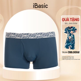 Quần lót nam iBasic thoáng khí airy hai lớp phom trunk PANM120