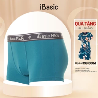 Quần lót nam trunk iBasic cotton USA kháng khuẩn PANM078