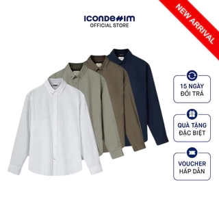 Áo Sơ Mi Linen Nam Tay Dài Coastal Breeze Form Regular SMID0277