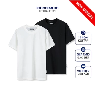 Combo Áo Thun Nam Trơn Basic Just Tee Form Regular (2 áo) ATID0598