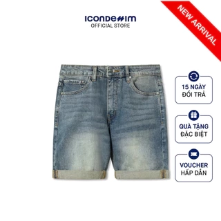 Quần Short Denim Nam Roll-up Form Slimfit QSID0229