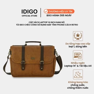 Túi xách laptop 14inch nhiều ngăn IDIGO UB2 - 6021