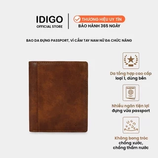 Ví cầm tay nhiều ngăn đựng vừa passport IDIGO UW2 - 1230