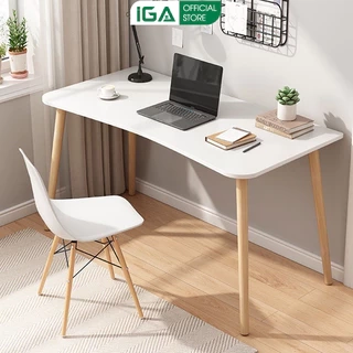 Bàn làm việc hỗ trợ tư thế ngồi chống gù phong cách bắc âu thương hiệu IGA - GP86