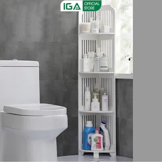 Kệ góc nhà tắm 4 tầng chống nước thương hiệu IGA