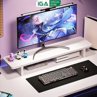 Kệ màn hình máy tính decor bàn làm việc cực chất thương hiệu IGA - GA29
