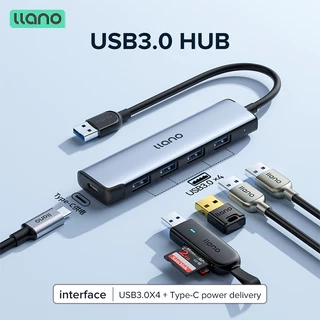 Bộ HUB LLANO chia 4 cổng USB 3.0 cho máy in/ chuột/ đèn flash HD