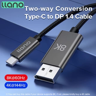 Dây Cáp Chuyển Đổi 1.8M 8K Type-C Sang DP 1.4 Cho Laptop / Màn Hình / PC / Switch PS4 PS5
