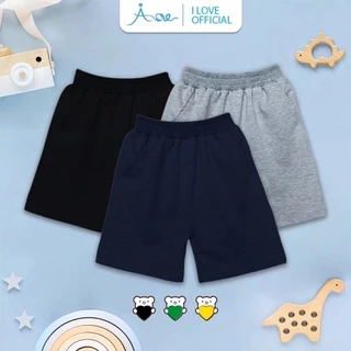 ILOVE Quần đùi nỉ bé trai, quần short ngắn chất nỉ COTTON mềm mịn, thoáng mát dành cho bé trai 10-32kg
