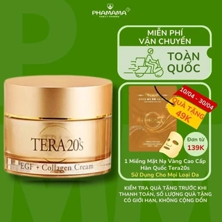 Kem dưỡng trắng da EGF Tera20's giúp cấp ẩm, giảm nếp nhăn và ngăn ngừa lão hoá 30g
