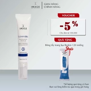 Gel chấm mụn và giảm viêm cấp tốc IMAGE Skincare Clear Cell Clarifying Salicylic Blemish Gel 14g
