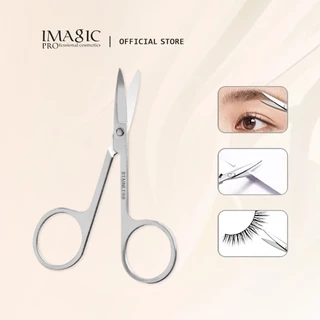 Kéo cắt tỉa lông mày lông mi IMAGIC tạo hình bằng thép không gỉ dành cho trang điểm chuyên nghiệp tiện dụng
