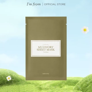 Mặt nạ giấy cấp ẩm làm dịu da I'm from Mặt nạ Mugwort Sheet mask