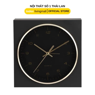 Đồng Hồ Báo Thức Duglas 6,5" Màu Đen |Index Living Mall | Nội thất Thái Lan