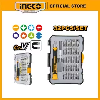 Bộ đầu vít nhỏ 32 món INGCO HKSDB0348