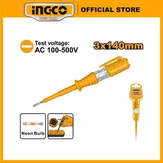 Bút thử điện nhỏ INGCO HSDT1408 điện áp AC 100-500V