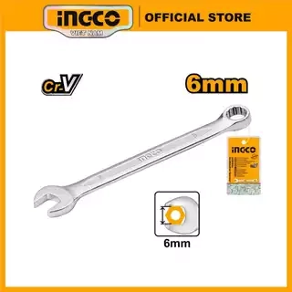 Cờ lê vòng miệng Ingco HCSPA các loại kích cỡ size 6mm, 8mm, 9mm, 10mm, 12mm, 13mm, 14mm, 15mm, 16mm, 17mm, 19mm, 21mm