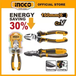 Kìm cắt dây điện chính hãng INGCO HHLDCP28160 thép Crv 160mm