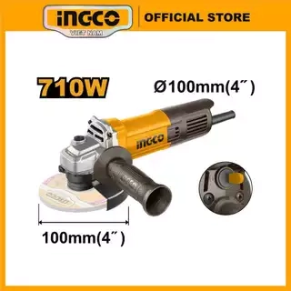 Máy mài góc 750W công tắt đuôi INGCO AG750282 | AG900282 900W | AG1100382 1100W | AG71182 710W đĩa 100mm, trục chính M10