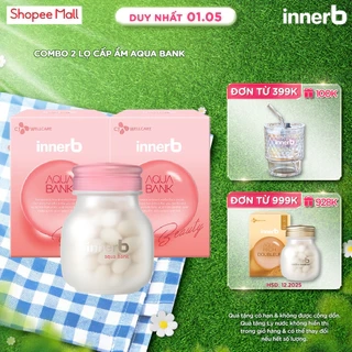 Combo 2 thực phẩm bảo vệ sức khỏe Innerb Aqua Bank (56 viênx2)