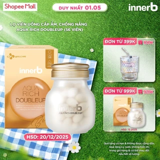 Thực phẩm bảo vệ sức khỏe INNERB AQUA RICH DOUBLEUP ( từ Axit Hyaluronic) lọ 56 VIÊN