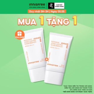 Kem chống nắng lâu trôi innisfree Intensive Long Lasting Sunscreen SPF50+ PA++++ 60ml