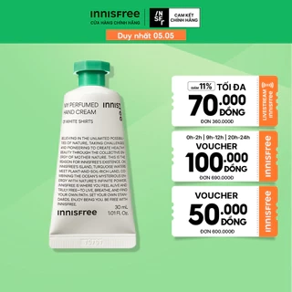 Kem dưỡng da tay hương nước hoa innisfree Jeju Life Perfumed Hand Cream 30ml