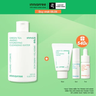 Nước tẩy trang dưỡng ẩm Innisfree Green Tea Amino Cleansing Water 320ml