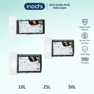 Lô 4 cuộn 140 túi rác tự hủy inochi, thiết kế quai xách tiện lợi, tự hủy sinh học không mùi hôi. Túi rác ngăn mùi hôi