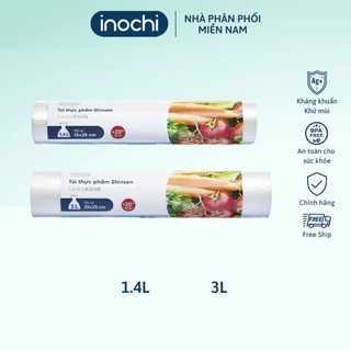 Túi thực phẩm tự hủy inochi. túi đựng đồ ăn, túi chia thực phẩm cấp đông, túi cấp đông thực phẩm