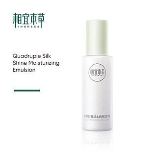 Tinh chất dưỡng ẩm INOHERB Quadruple Silk Shine Moisturizing Emulsion 20g chống khô da