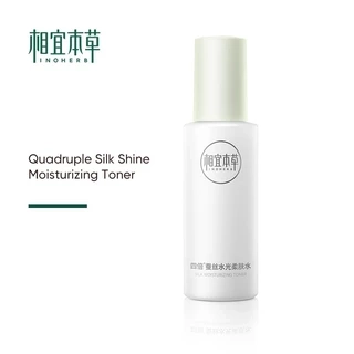 Toner dưỡng ẩm INOHERB làm mềm da tơ tằm tươi sáng 120ml