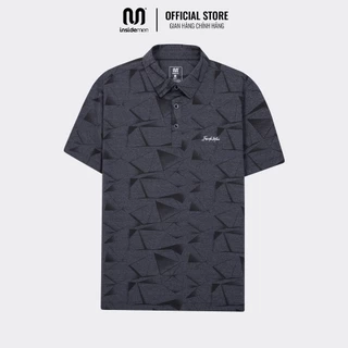Áo polo nam INSIDEMEN chất vải cao cấp xuất xịn dệt bo dày dặn chuẩn form áo thun cổ bẻ tay ngắn IPS069S2