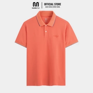 Áo Polo Nam Tay Ngắn INSIDEMEN Regular Fit Freezing Polyamide Mát Lạnh Co Giãn Nhiều Màu IPS058AZ