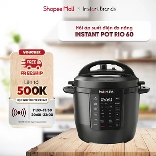 Nồi áp suất điện đa năng Instant Pot ESSENTIAL 60 9in1, dung tích 5.7L, Bảo hành chính hãng 12 tháng