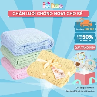 Chăn Lưới Xuất Nga, Chăn Lưới Chống Ngạt Cho Bé An Toàn Thoáng Khí IQ Kao, Chăn Quấn Đắp Giữ Ấm Cho Bé Mùa Đông Mùa Hè