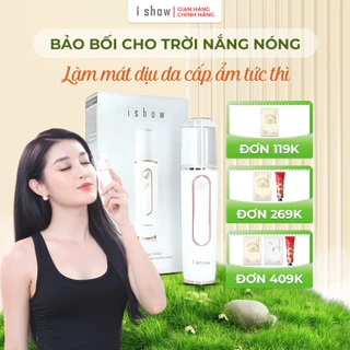 Máy Phun Khoáng Tạo Ion I SHOW Cấp Ẩm Đưa Dưỡng Chất Thấm Sâu Vào Da Giúp Da Ngậm Nước Và Ẩm Mịn